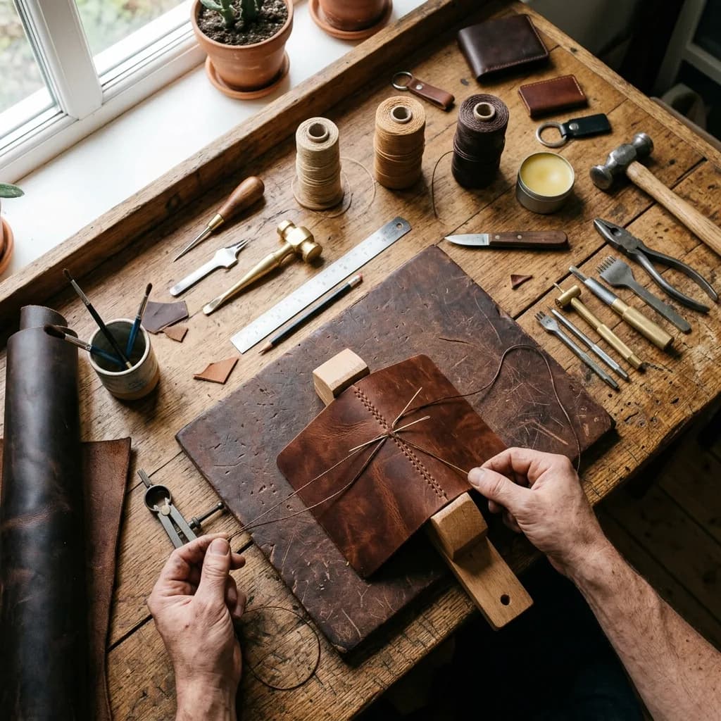 Artisan studio background