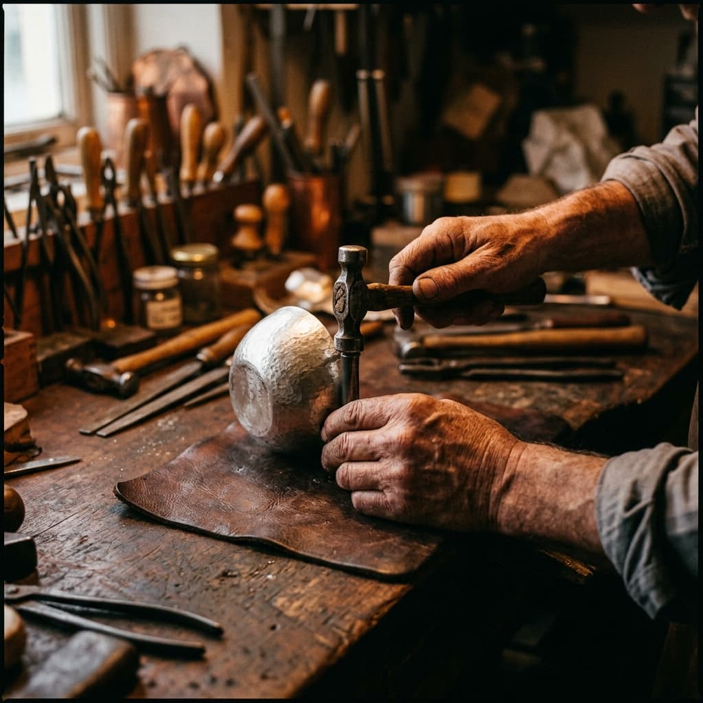 Master artisan hands