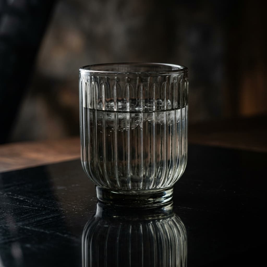 Smoky Ribbed Tumbler Set (Batch of 12)