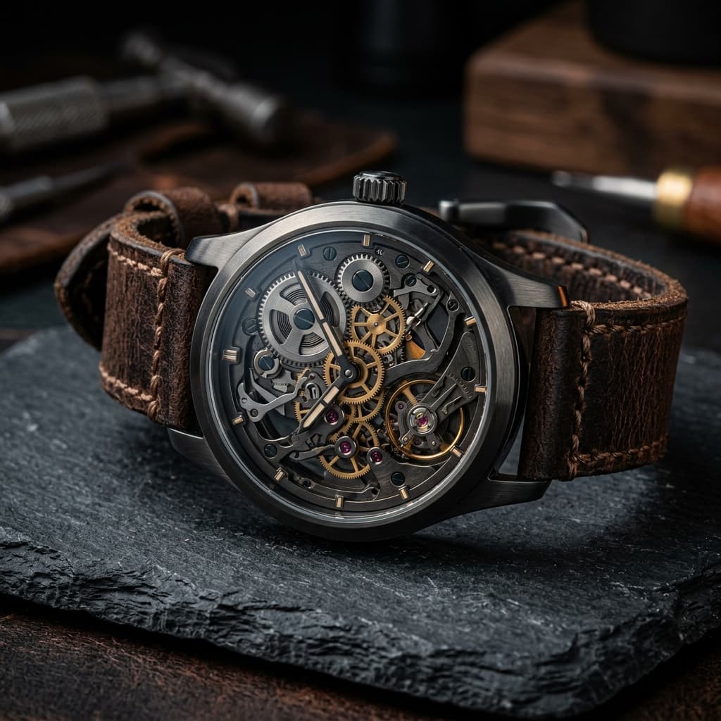 Skeletonized Mechanical Watch (Batch of 5)