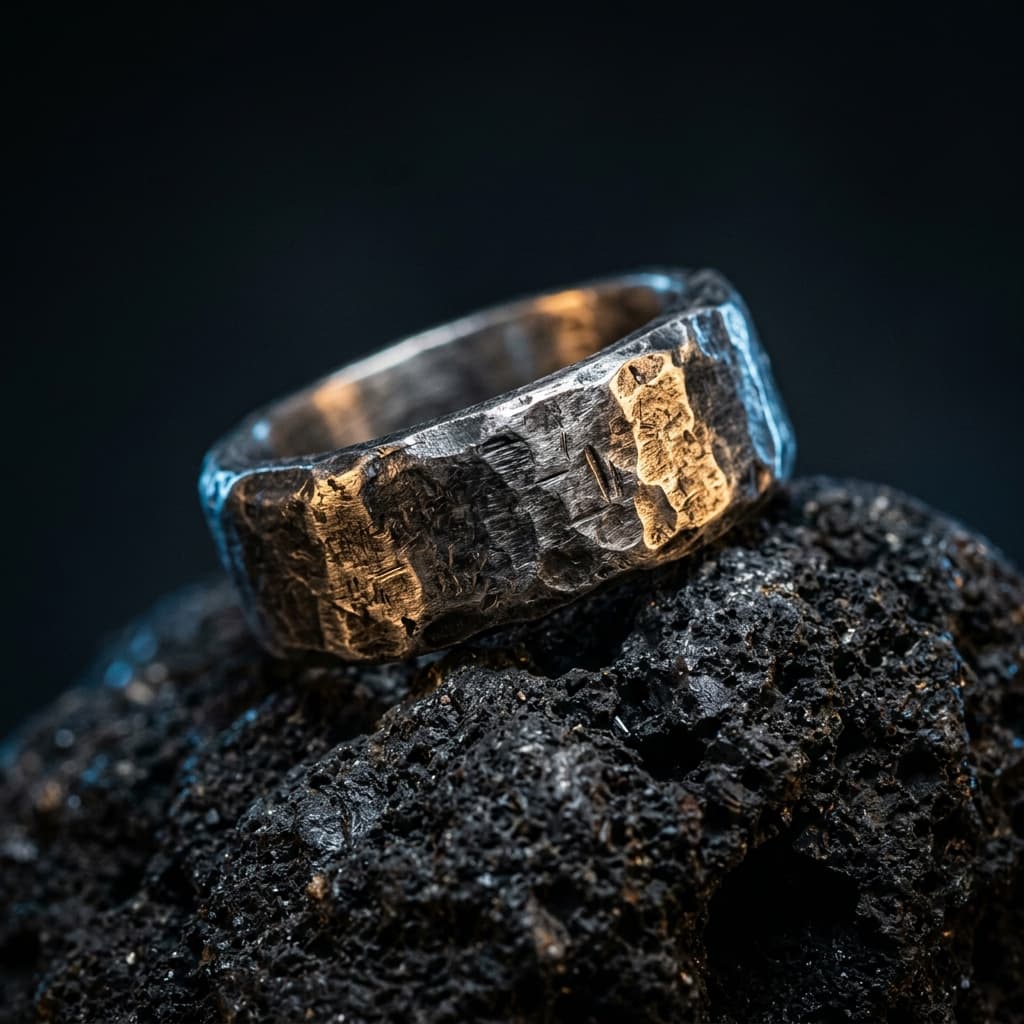 Hand-Forged Silver Signet (Batch of 4)