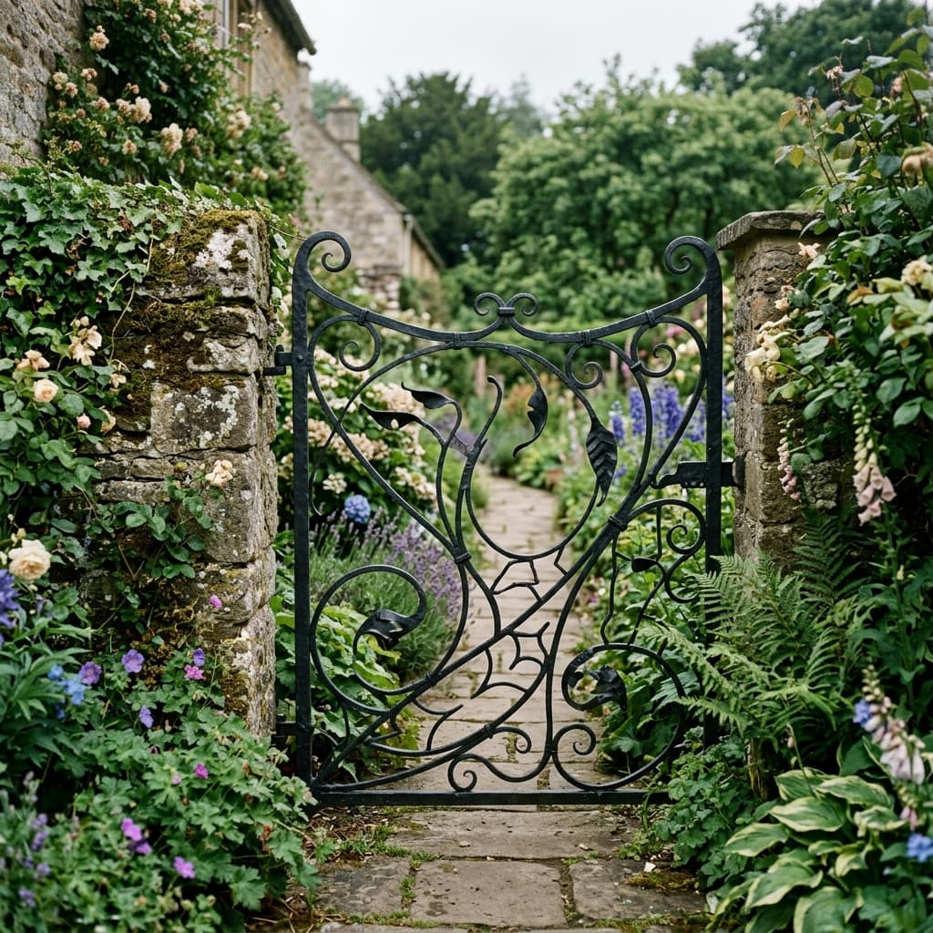 Garden gate or railing