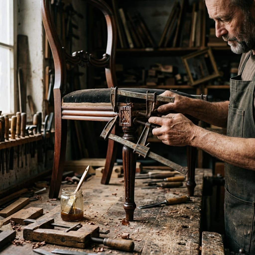 Dining chair set repair (6)