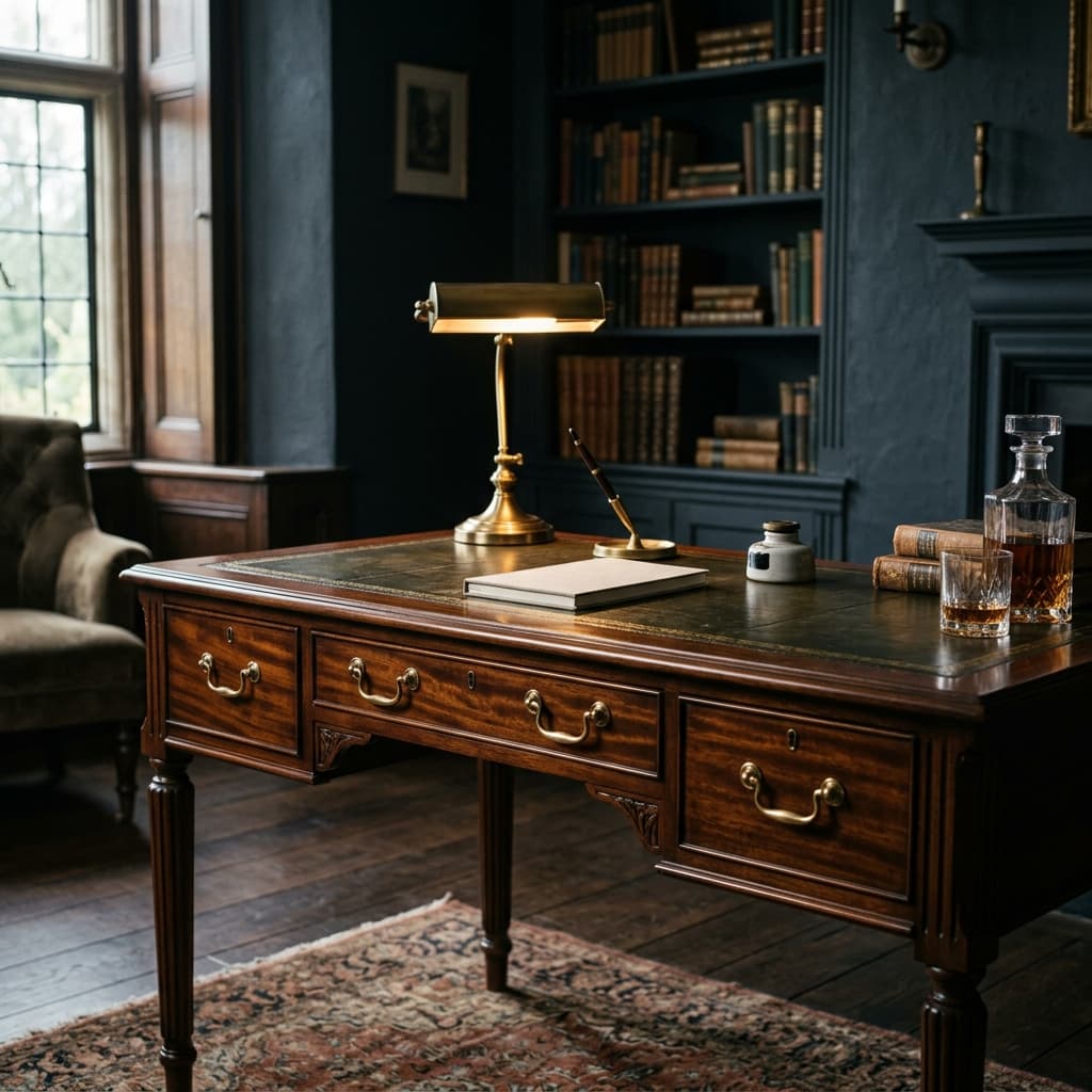 Georgian desk restoration