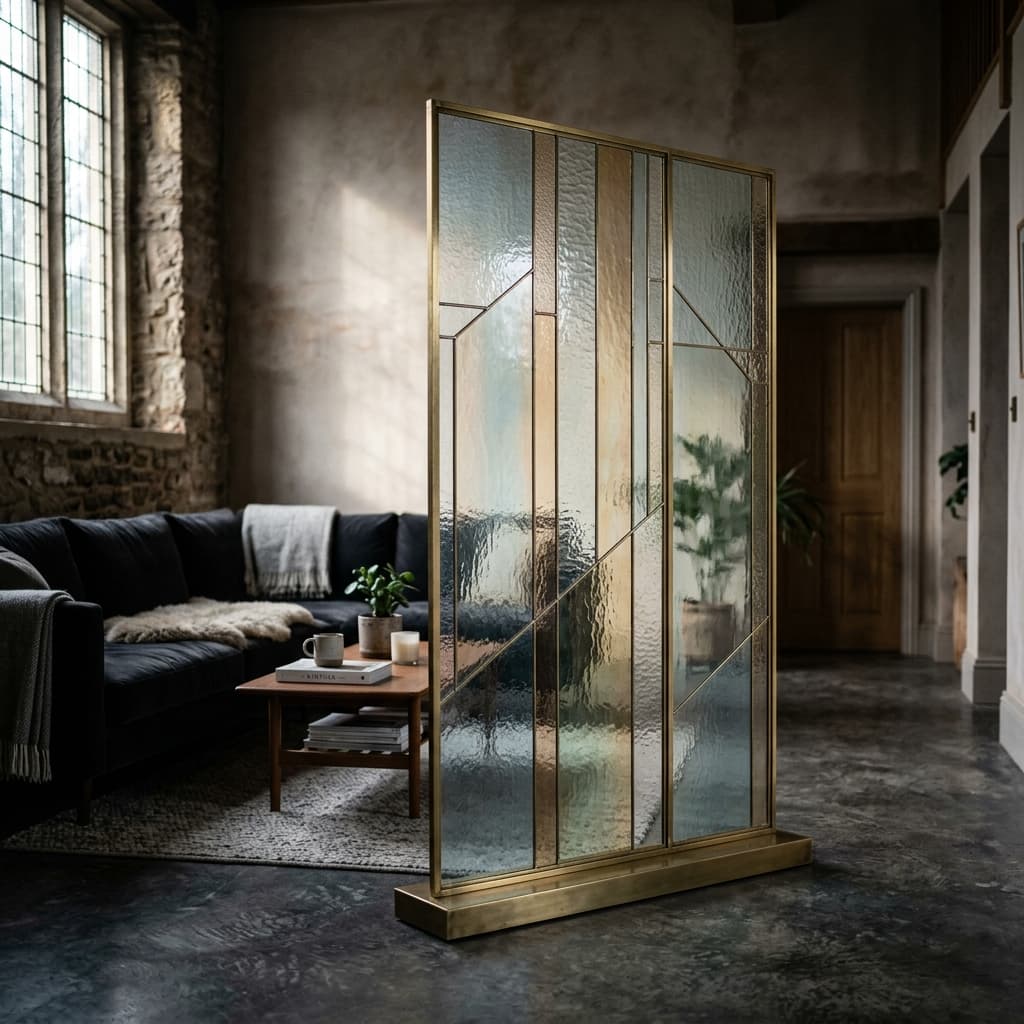 Freestanding screen or divider