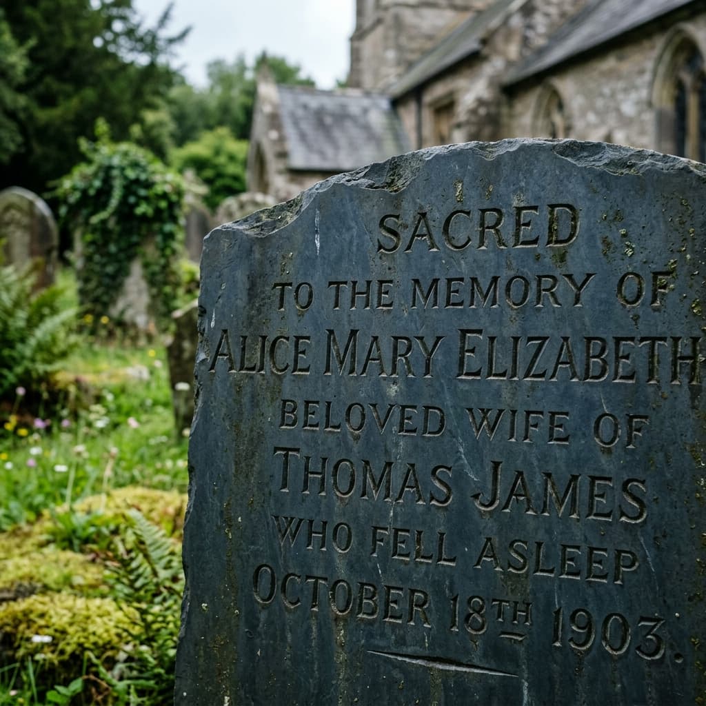 Memorial or headstone