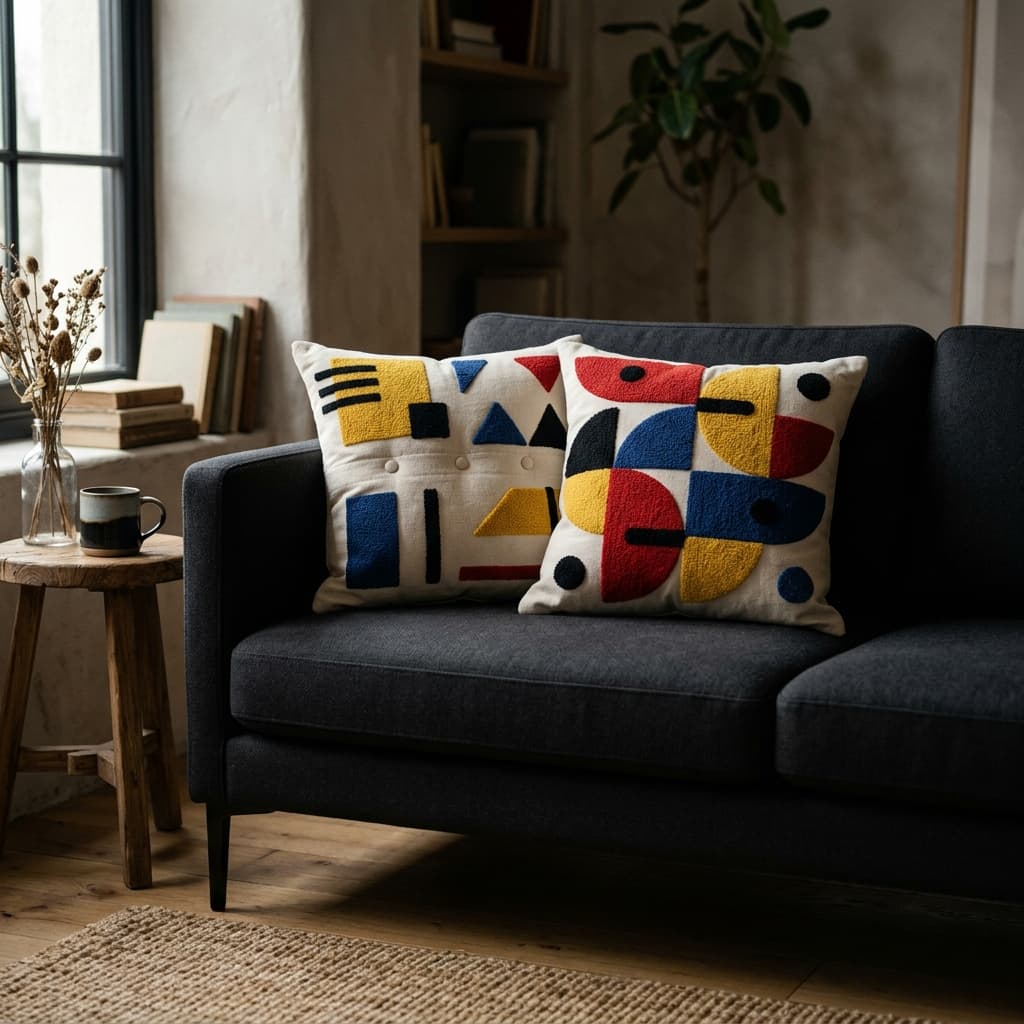 Punch-Needle Cushion (Batch of 8)